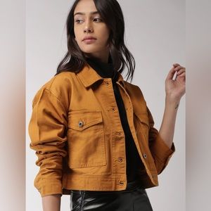 Forever 21 Crop Jean Jacket
